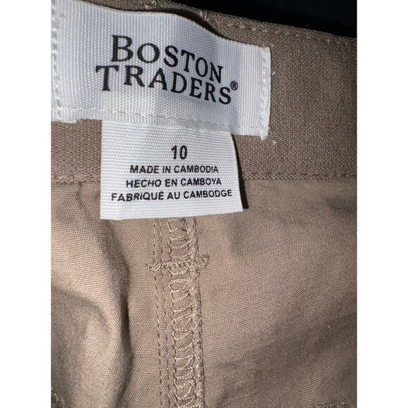 Boston Traders shorts NEW size 10 khaki - Picture 2 of 7
